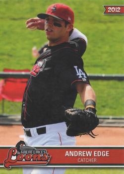2012 Choice Great Lakes Loons #11 Andrew Edge Front