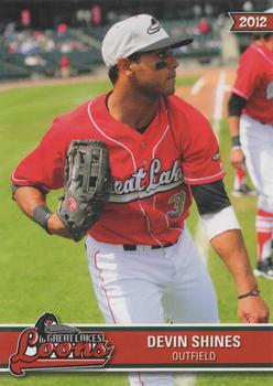 2012 Choice Great Lakes Loons #26 Devin Shines Front