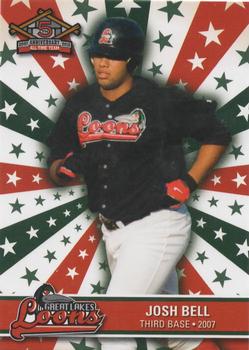 2012 Choice Great Lakes Loons - All-Time Team #AT1 Josh Bell Front