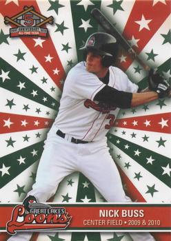 2012 Choice Great Lakes Loons - All-Time Team #AT2 Nick Buss Front