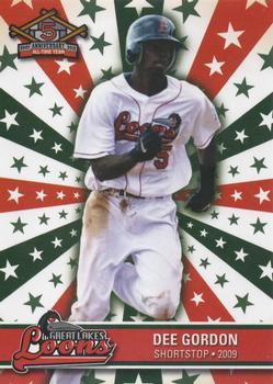 2012 Choice Great Lakes Loons - All-Time Team #AT4 Dee Gordon Front