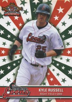 2012 Choice Great Lakes Loons - All-Time Team #AT10 Kyle Russell Front