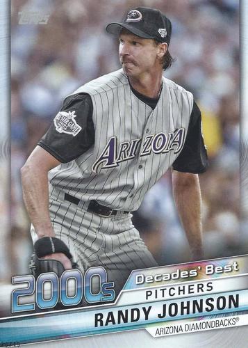 2020 Topps Decades' Best (Series One) 5x7 #DB-72 Randy Johnson Front