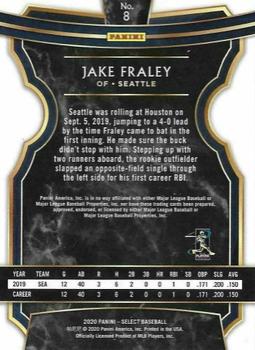 2020 Panini Select #8 Jake Fraley Back