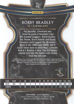 2020 Panini Select #45 Bobby Bradley Back