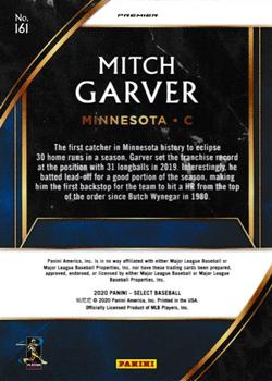 2020 Panini Select #161 Mitch Garver Back
