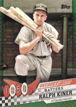 2020 Topps - Decades' Best Green (Series One) #DB-19 Ralph Kiner Front