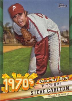 2020 Topps - Decades' Best Green (Series One) #DB-36 Steve Carlton Front