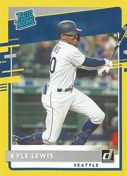 2020 Donruss - Yellow #56 Kyle Lewis Front