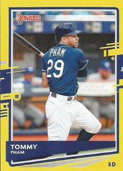 2020 Donruss - Yellow #174 Tommy Pham Front