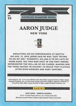 2020 Donruss - Independence Day #30 Aaron Judge Back