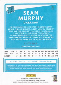 2020 Donruss - Independence Day #42 Sean Murphy Back