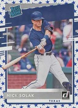 2020 Donruss - Independence Day #57 Nick Solak Front