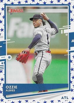 2020 Donruss - Independence Day #64 Ozzie Albies Front
