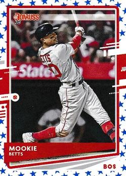 2020 Donruss - Independence Day #77 Mookie Betts Front