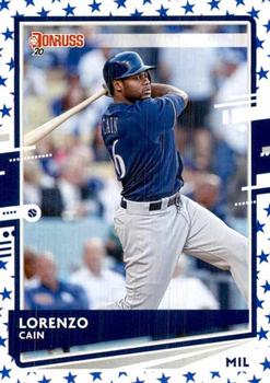 2020 Donruss - Independence Day #80 Lorenzo Cain Front