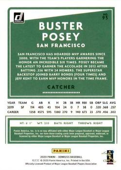 2020 Donruss - Independence Day #93 Buster Posey Back