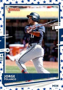 2020 Donruss - Independence Day #105 Jorge Polanco Front