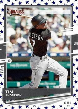 2020 Donruss - Independence Day #139 Tim Anderson Front