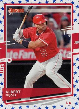 2020 Donruss - Independence Day #188 Albert Pujols Front