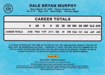 2020 Donruss - Independence Day #234 Dale Murphy Back