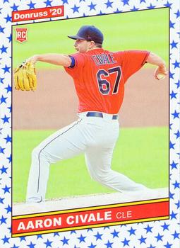 2020 Donruss - Independence Day #254 Aaron Civale Front