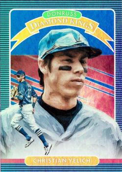 2020 Donruss - Holo Blue #5 Christian Yelich Front