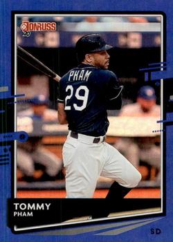 2020 Donruss - Holo Blue #174 Tommy Pham Front