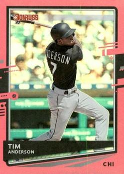 2020 Donruss - Holo Pink #139 Tim Anderson Front