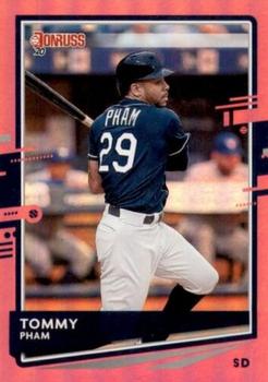 2020 Donruss - Holo Pink #174 Tommy Pham Front