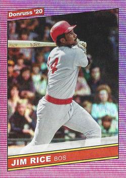 2020 Donruss - Holo Pink #226 Jim Rice Front