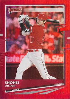2020 Donruss - Holo Red #94 Shohei Ohtani Front