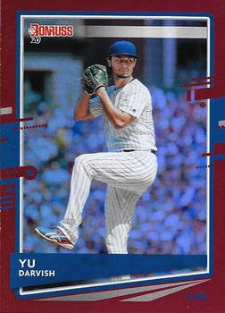 2020 Donruss - Holo Red #97 Yu Darvish Front