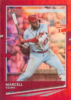2020 Donruss - Holo Red #134 Marcell Ozuna Front