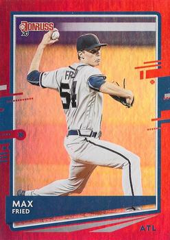 2020 Donruss - Holo Red #143 Max Fried Front