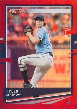 2020 Donruss - Holo Red #151 Tyler Glasnow Front