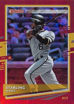 2020 Donruss - Holo Red #171 Starling Marte Front