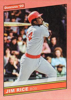 2020 Donruss - Holo Red #226 Jim Rice Front