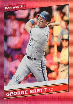 2020 Donruss - Holo Red #229 George Brett Front