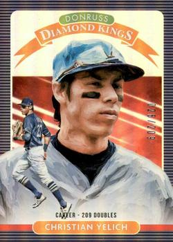 2020 Donruss - Career Stat Line #5 Christian Yelich Front