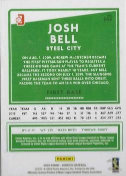 2020 Donruss - Career Stat Line #146 Josh Bell Back