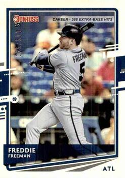 2020 Donruss - Career Stat Line #169 Freddie Freeman Front