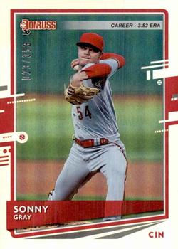 2020 Donruss - Career Stat Line #201 Sonny Gray Front