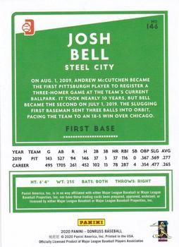 2020 Donruss - Season Stat Line #146 Josh Bell Back