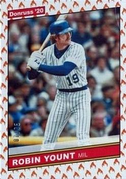 2020 Donruss - On Fire Emoji #233 Robin Yount Front