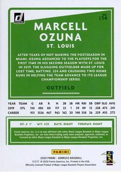 2020 Donruss - Presidential Collection #134 Marcell Ozuna Back