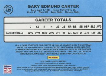 2020 Donruss - Presidential Collection #230 Gary Carter Back