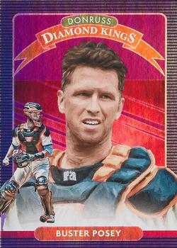 2020 Donruss - Holo Purple #2 Buster Posey Front
