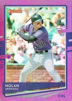 2020 Donruss - Holo Purple #147 Nolan Arenado Front
