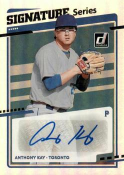 2020 Donruss - Signature Series #SS-AK Anthony Kay Front